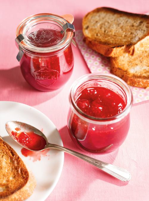 Confiture de fraises Ferme Sauriol